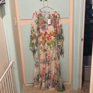 Flowered Johnny Was Maxi